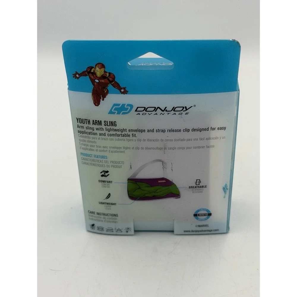 DonJoy Advantage Marvel Avengers Hulk Youth Arm Sling Shoulder Mild Support